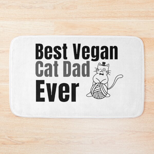 Item preview, Best Vegan Cat Dad Ever , cat lovers, funny cat designed and sold by Special-Art1.