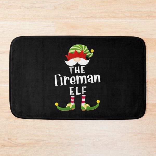 Item preview, Pride Work Fireman Elf Group Christmas Funny Pajama Party designed and sold by LKTankdesign.