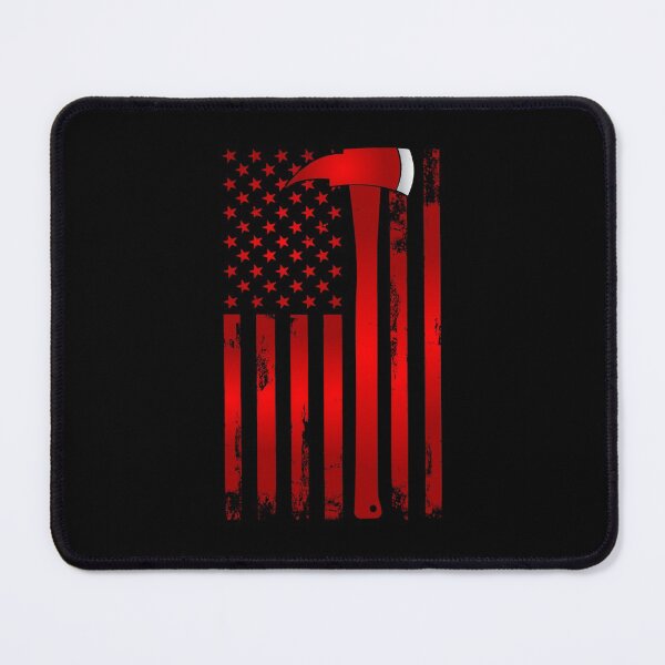 Item preview, Pride Work Fireman Thin Red Line American Flag Axe gift Firefighter Dad designed and sold by LKTankdesign.