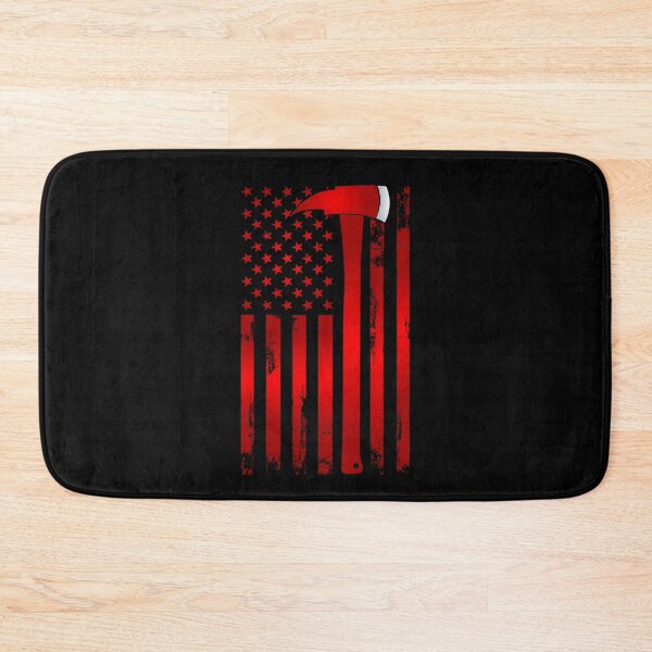 Item preview, Pride Work Fireman Thin Red Line American Flag Axe gift Firefighter Dad designed and sold by LKTankdesign.