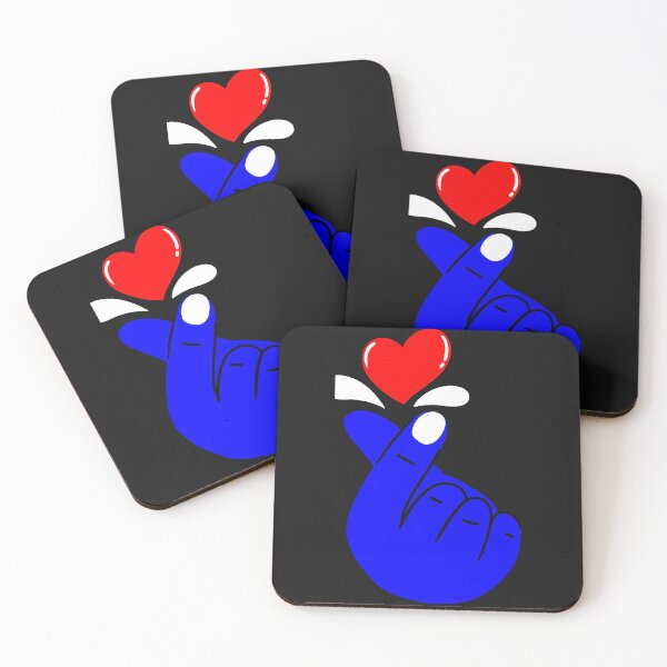 Item preview, beautiful romantic finger heart love designed and sold by johnrk.