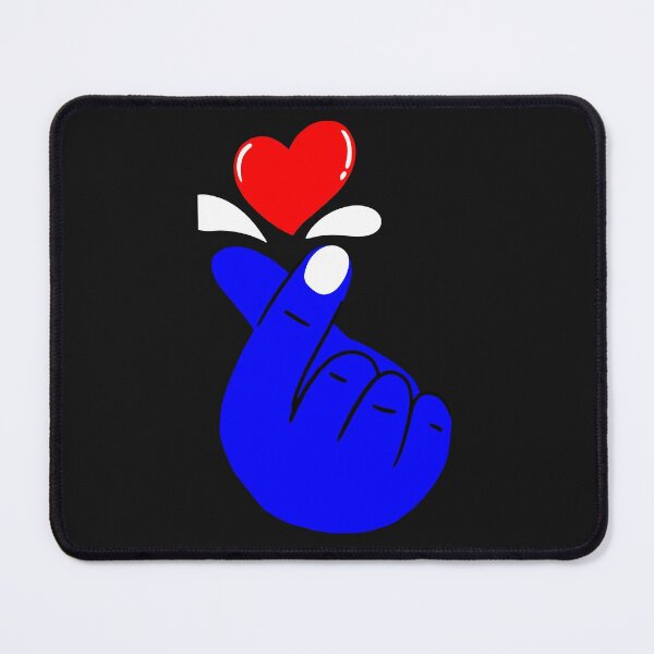Item preview, beautiful romantic finger heart love designed and sold by johnrk.