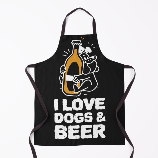 Item preview, I love dogs and beer. dog lover designed and sold by VitoTDesign.