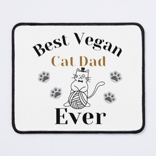 Item preview, Best Vegan Cat Dad Ever , cat lovers, funny cat designed and sold by Special-Art1.