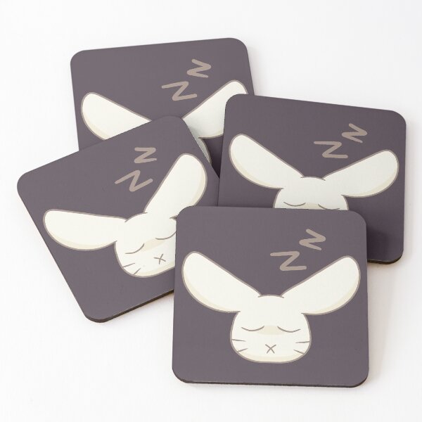 Item preview, sleepy bunny designed and sold by FinnLeaf.