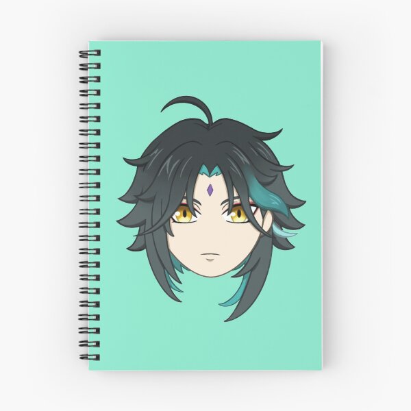 Item preview, Genshin Impact Xiao Chibi face designed and sold by jannahjailani.