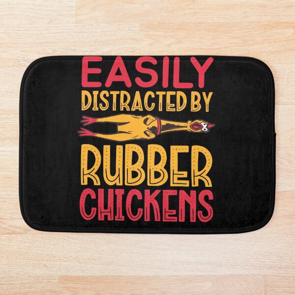 Item preview, Easily Distracted By Rubber Chickens designed and sold by XASTY.