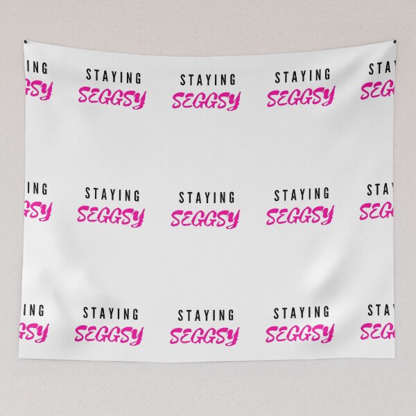 Item preview, Staying Seggsy (Black And Pink) designed and sold by Wheeler-Styl3.