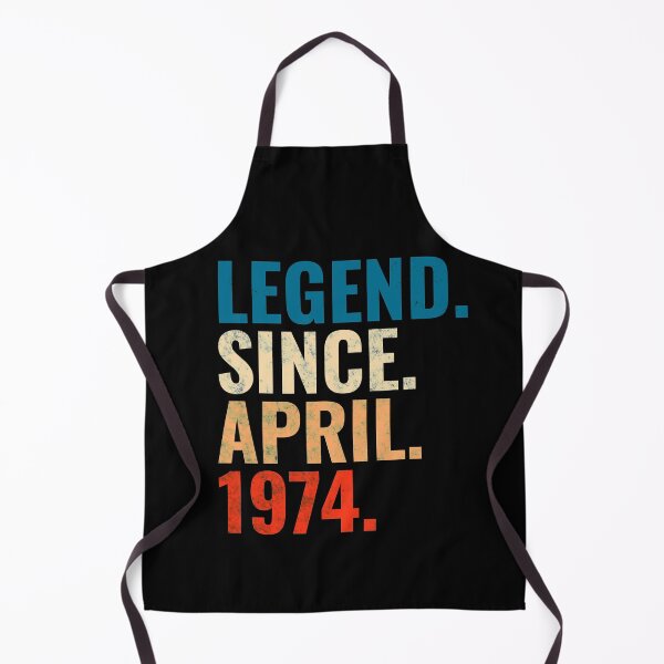 Item preview, Legend Since April 1974 Retro Vintage designed and sold by Teelogic.