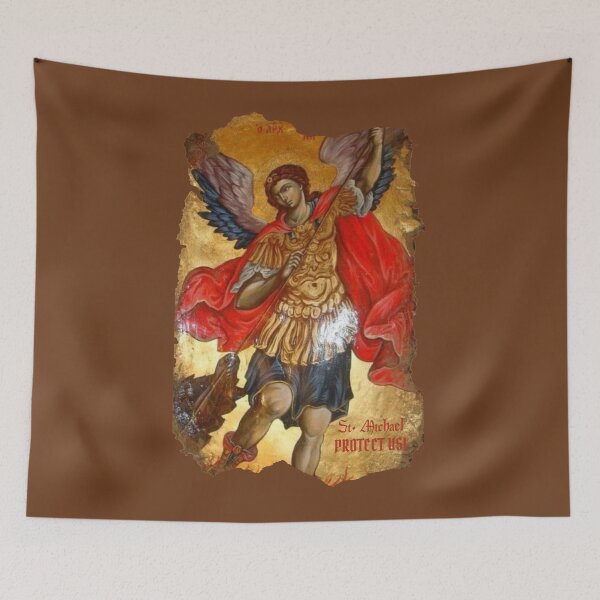Item preview, St Michael Archangel Saint Michael designed and sold by AMDG Line.