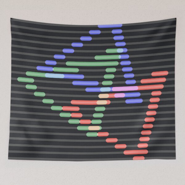Item preview, Abstract Triangles Geometric Shapes - Modern Abstract Geometric Art designed and sold by jacnotjac.