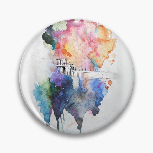 Item preview, Blackrock Diving Tower, Galway - Irish Landmarks designed and sold by calmwithkatrina.