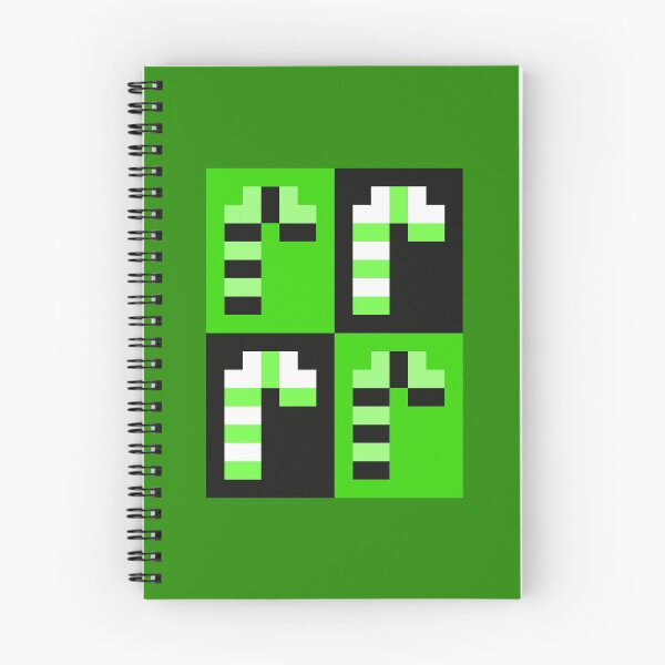 Item preview, Cute Little Pixel Candy Canes, Green and Black designed and sold by rin3d .