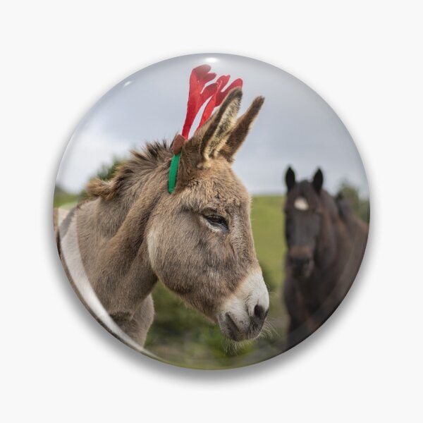 Item preview, Christmas season, donkey with decoration, funny and cute animal. designed and sold by AylaHarbich.