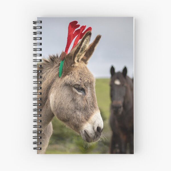 Item preview, Christmas season, donkey with decoration, funny and cute animal. designed and sold by AylaHarbich.