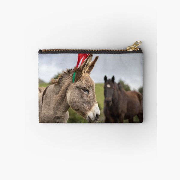 Item preview, Christmas season, donkey with decoration, funny and cute animal. designed and sold by AylaHarbich.