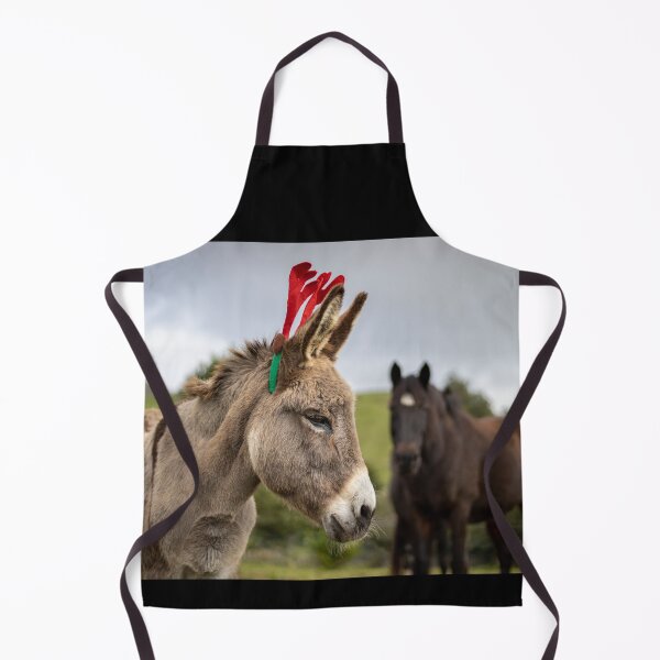 Item preview, Christmas season, donkey with decoration, funny and cute animal. designed and sold by AylaHarbich.