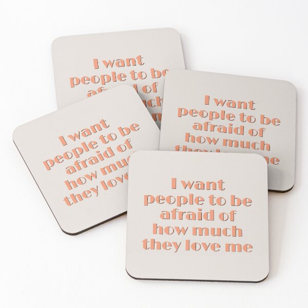 Item preview, The Office "I want people to be afraid of how much they love me" designed and sold by polynbyart.