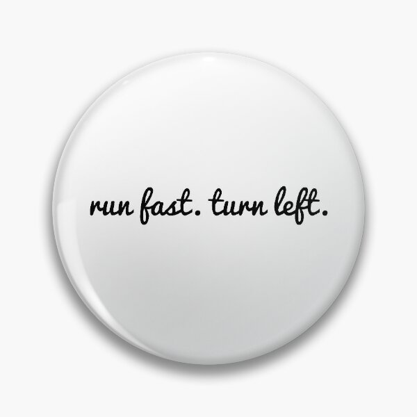 Item preview, run fast. turn left. designed and sold by VectoMore.