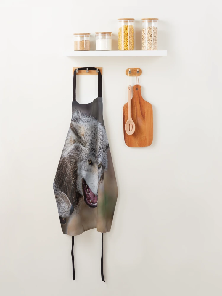 Thumbnail 4 of 6, Apron, Timber Wolves designed and sold by WolvesOnly.