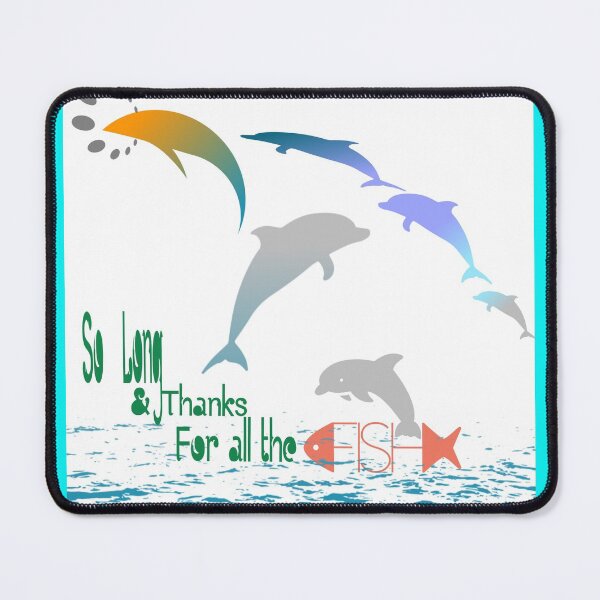 Item preview, So Long and Thanks for all the fish - Hitchhikers guide to the Galaxy  designed and sold by SpArtk.