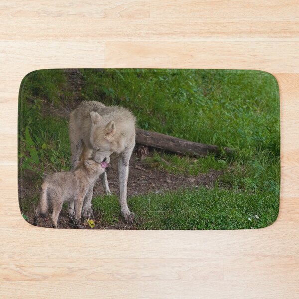 Item preview, Arctic Wolf And Pup designed and sold by WolvesOnly.