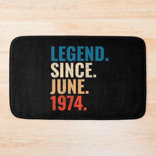 Item preview, Legend Since June 1974 Retro Vintage designed and sold by Teelogic.