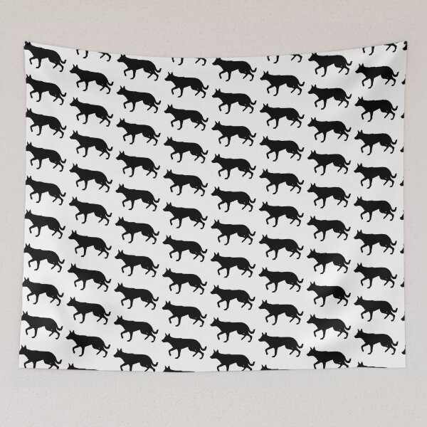 Item preview, Australian Kelpie - Herding - Silhouette designed and sold by Cynthiaetal.