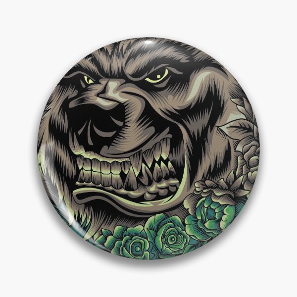 Item preview, Bear head with flowers designed and sold by Marciano Graphic.