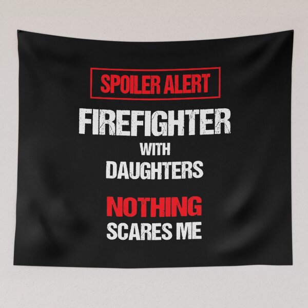 Item preview, Pride Work Funny Firefighter With Daughters Gift for Dad designed and sold by CHTankdesign.