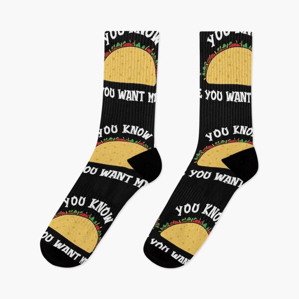 Item preview, Funny Taco "You Know You Want Me" designed and sold by OliviaGbyKyro.