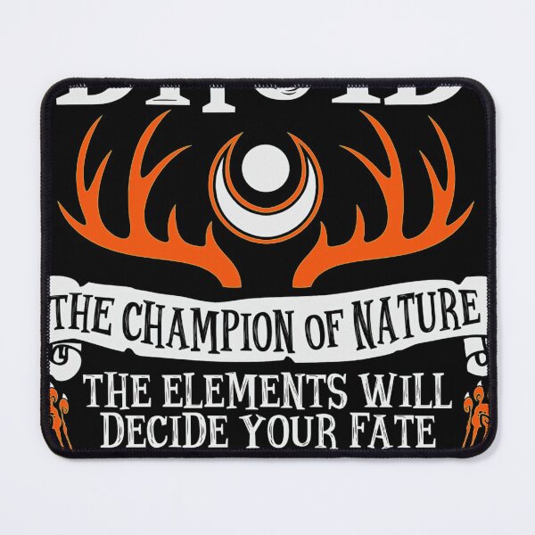 Item preview, DRUID, THE CHAMPION OF NATURE  Dungeons & Dragons (Black)  designed and sold by shirleeczza.