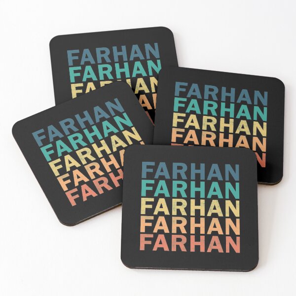 Item preview, Farhan Name T Shirt - Farhan Vintage Retro Farhan Name Gift Item Tee designed and sold by mackpatsy.