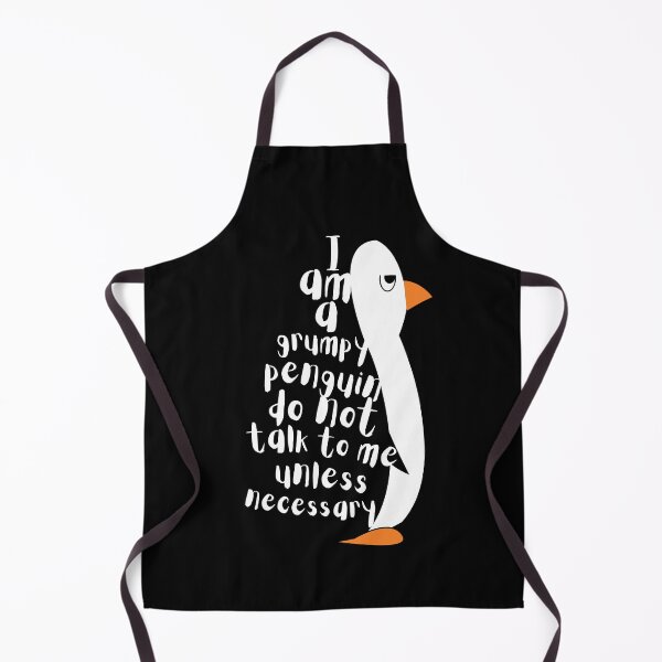 Item preview, The Grumpy Penguin designed and sold by Penguin Couture.