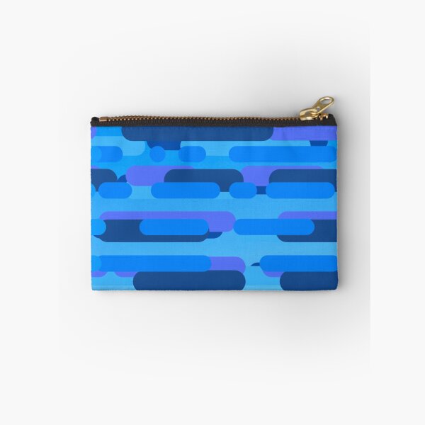 Aperçu de l'œuvre Motif de peinture de ligne bleue créée et vendue par LMoonDesigns.