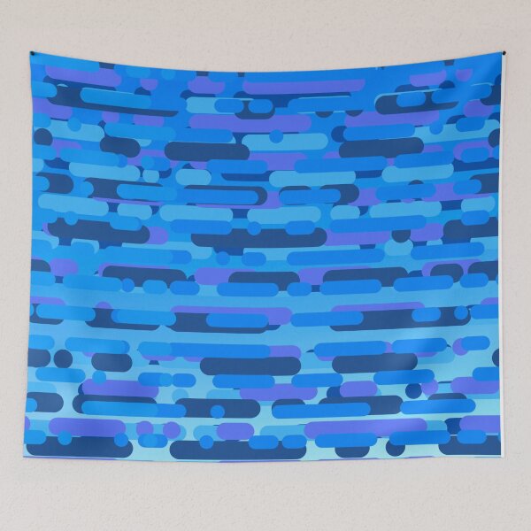 Item preview, Blue Line Paint Pattern designed and sold by LMoonDesigns.