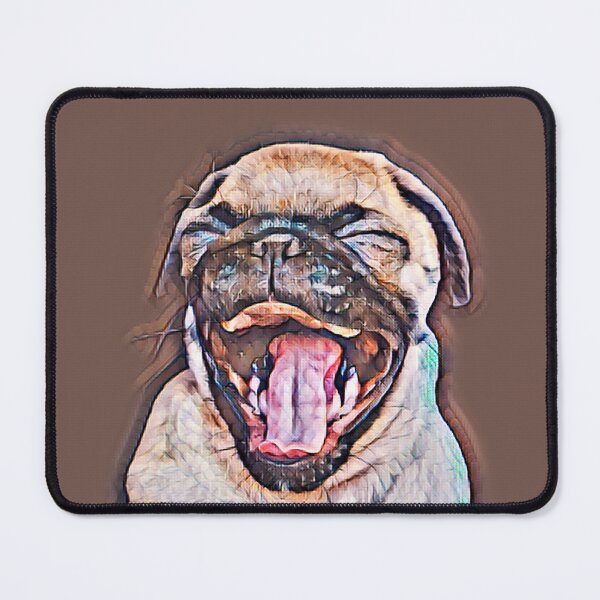 Item preview, Funny Pug Puppy - Pet Art designed and sold by fowons.