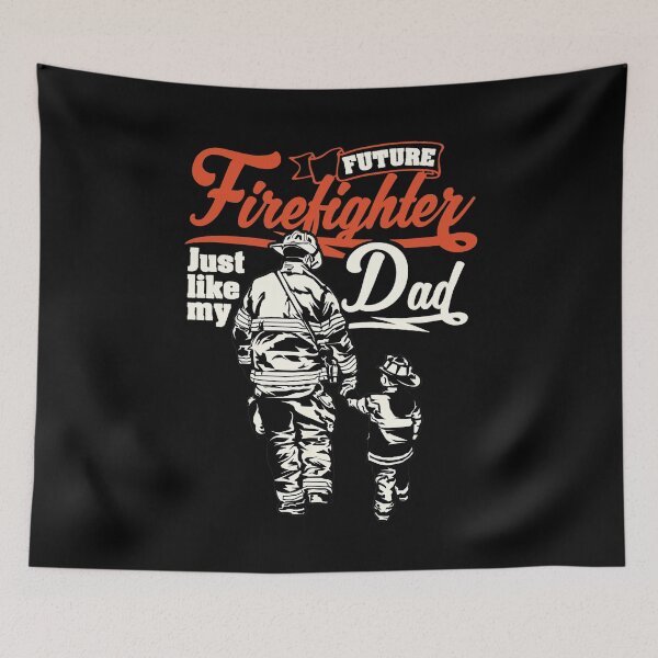 Item preview, Pride Work Future Firefighter Like My Dad Kids Gift designed and sold by CHTankdesign.