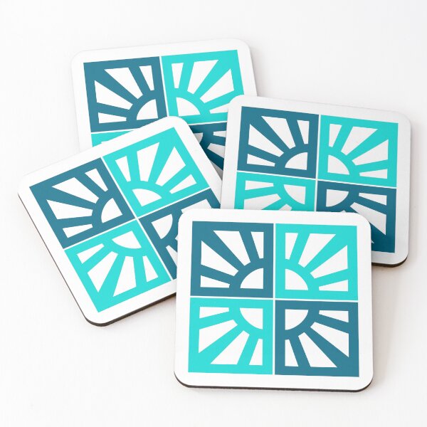 Item preview, Breeze Block Eleven Blue designed and sold by Owen1976.