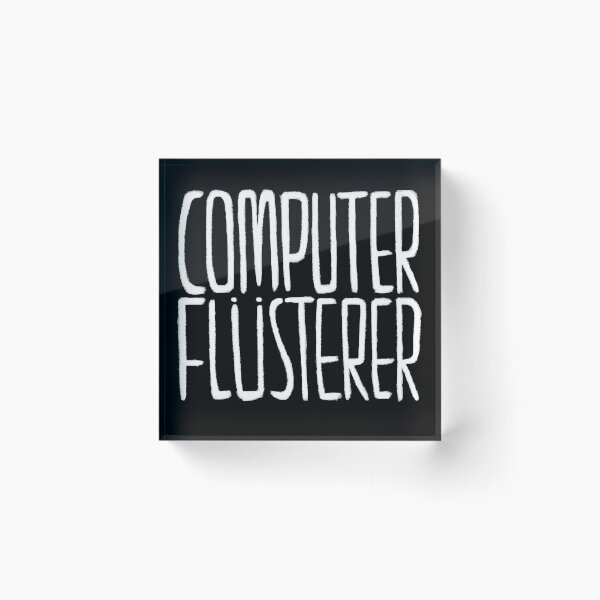 Artikelvorschau, Deutsch, Computerflüsterer, Informatiker, Programmierer entworfen und verkauft von badlydrawnbabe.