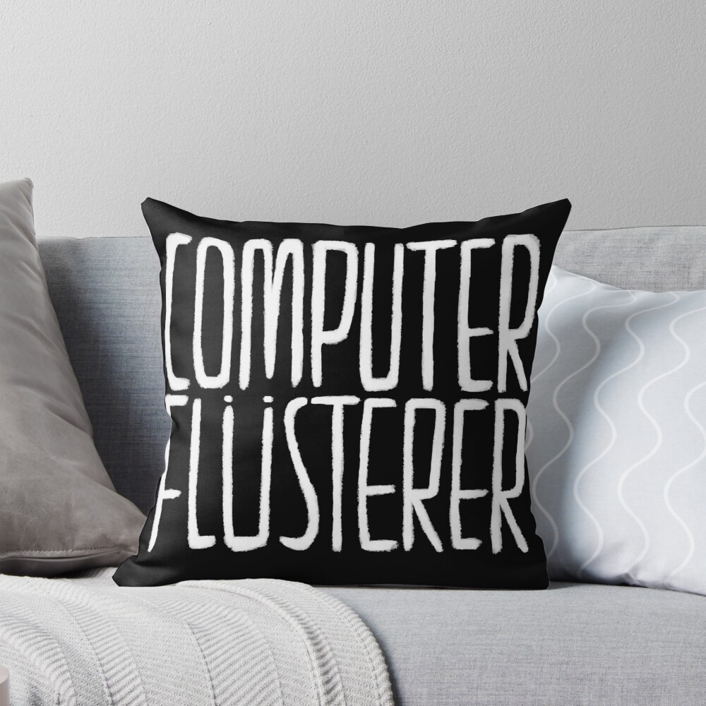 Item preview, Throw Pillow designed and sold by badlydrawnbabe.
