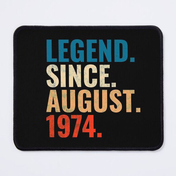 Item preview, Legend Since August 1974 Retro Vintage designed and sold by Teelogic.