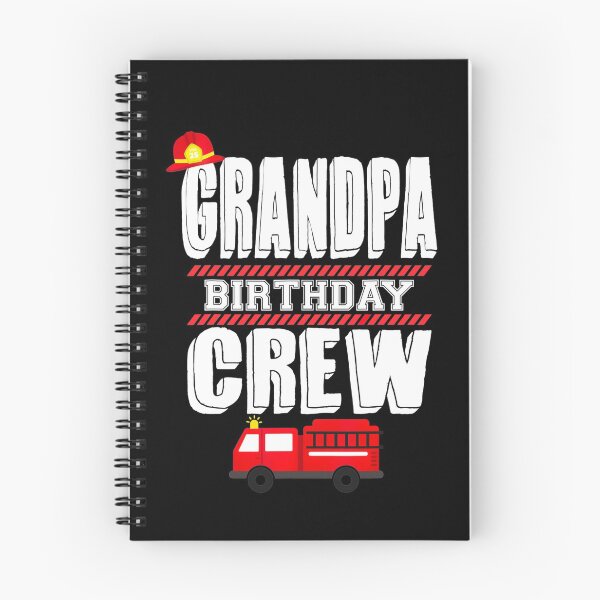 Item preview, Pride Work Grandpa Birthday Crew Fire Truck Fireman Party designed and sold by CHTankdesign.