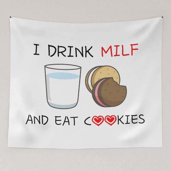 Item preview, I Drink MILF and Eat Cookies designed and sold by DAFIN.