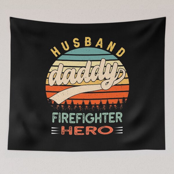 Item preview, Pride Work Husband Daddy Firefighter Hero Fire Department funny dad designed and sold by CHTankdesign.