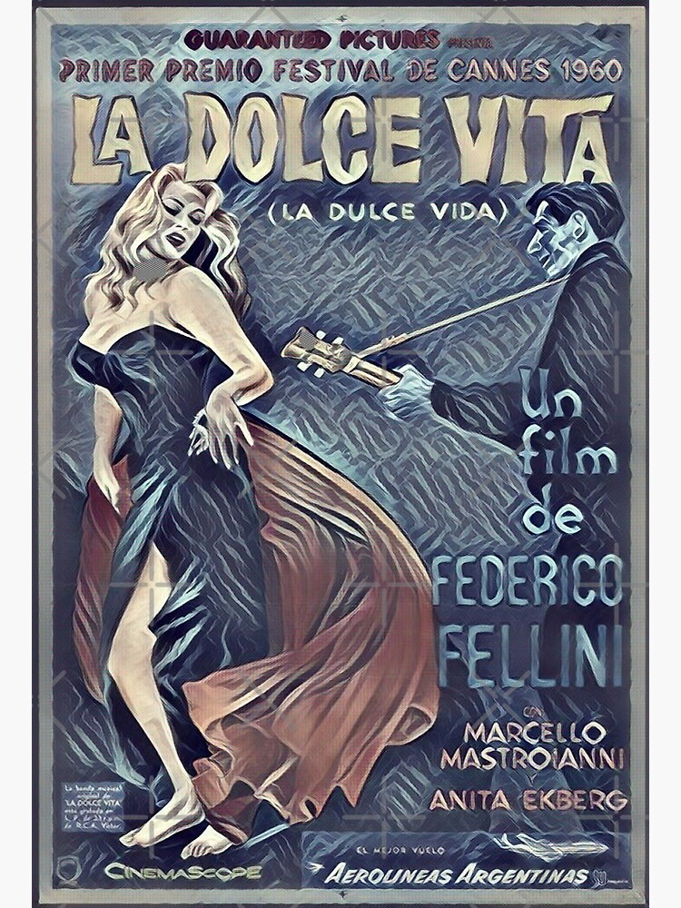 La Dolce Vita Art Poster by CoconutMelon