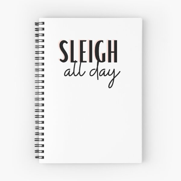 Item preview, Sleigh all day funny silly holiday christmas t shirt sweatshirt top designed and sold by Paintingladycat.