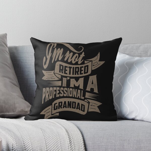 Professional Grandad. T-shirt for Him! Throw Pillow