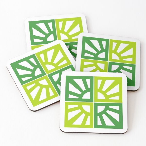 Item preview, Breeze Block Eleven Green designed and sold by Owen1976.