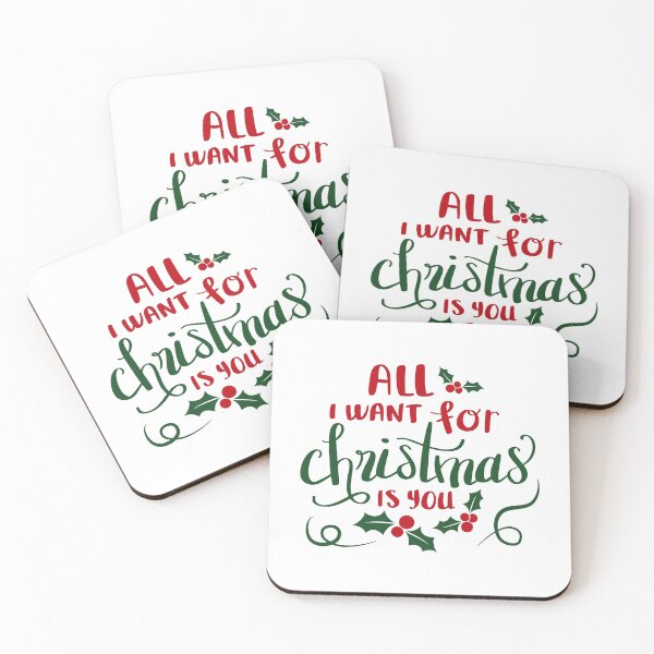Item preview, "ALL I WANT for CHRISTMAS IS YOU"- T-shirts ,posters ,giftcard ,stickers ,hoodie etc designed and sold by Designerstown.